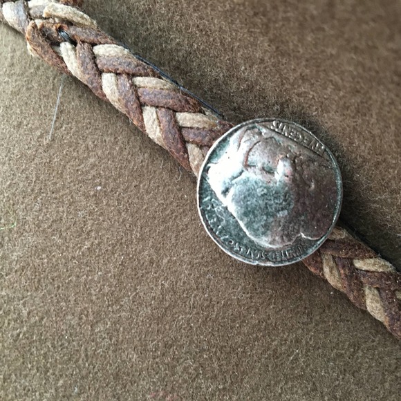 Stetson Rawhide Crushable Buffalo Felt Hat 7 1/8 - Picture 4 of 11